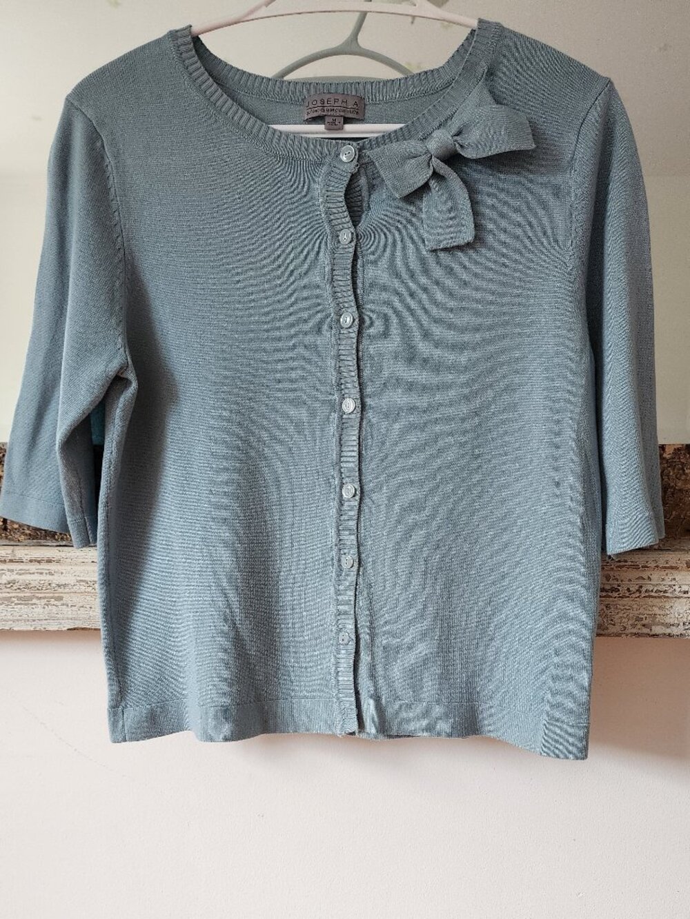 Bow Detail  Knit Cardigan